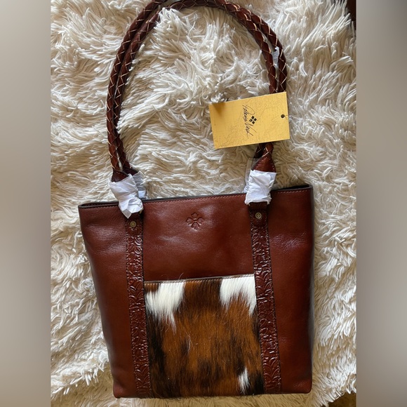 Brown Leather Tote Bag - Picture 3 of 11